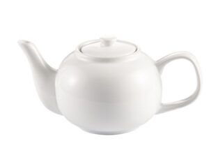 White tea pot