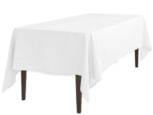 Rectangular table with cover